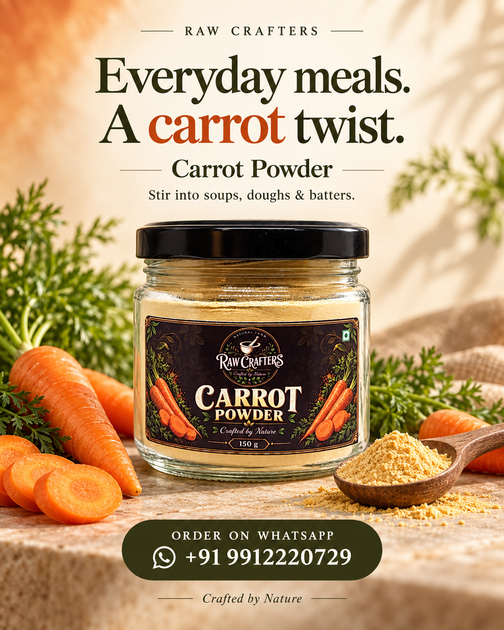 Carrot Powder 150g