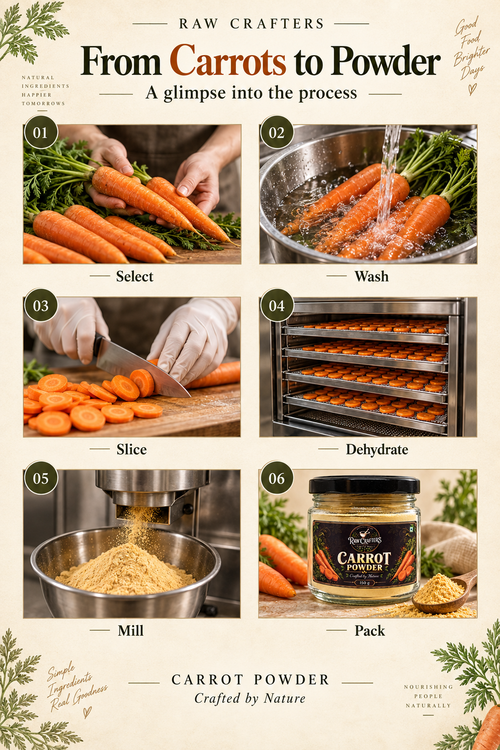 Carrot Powder 150g