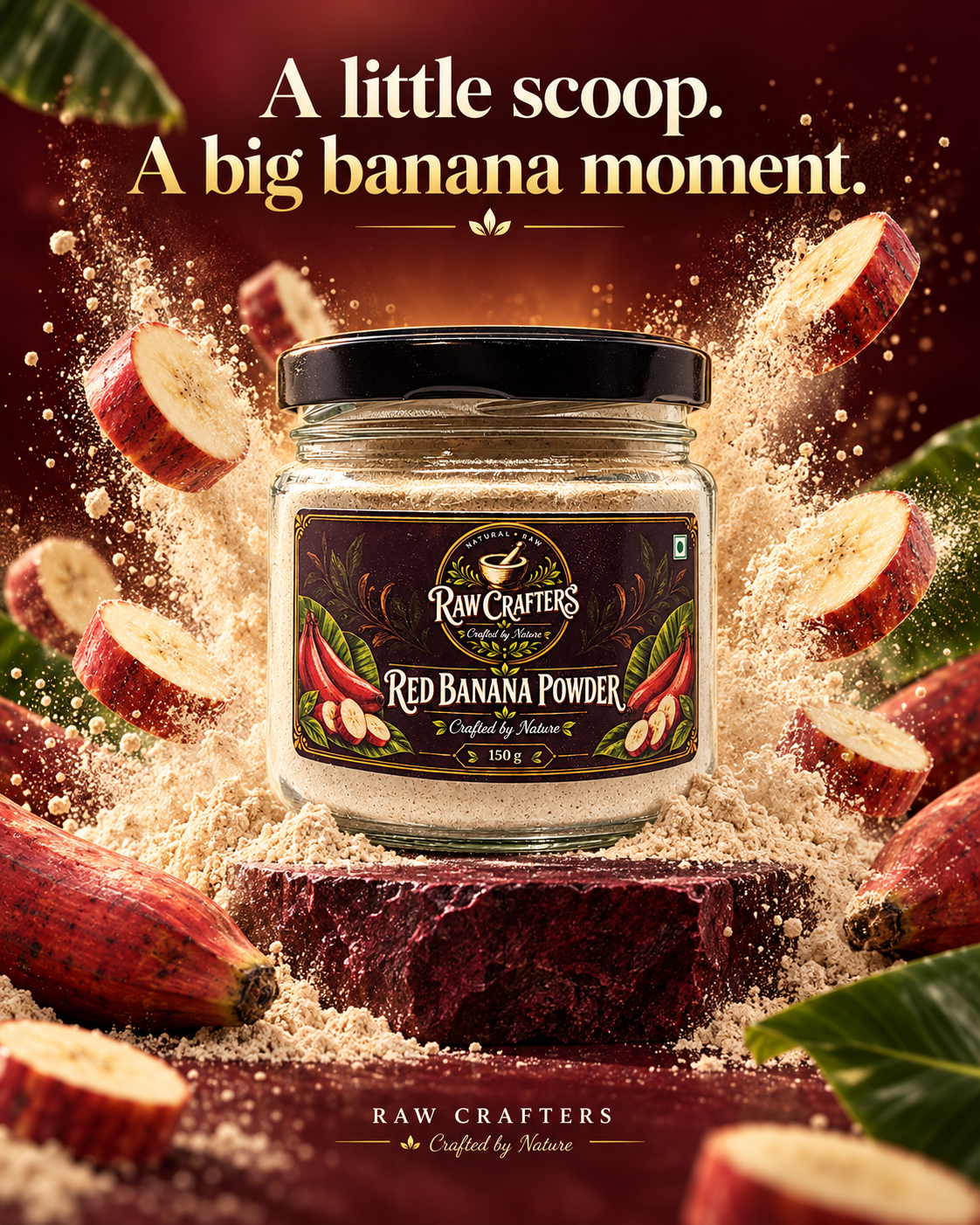 Red Banana Powder 150g