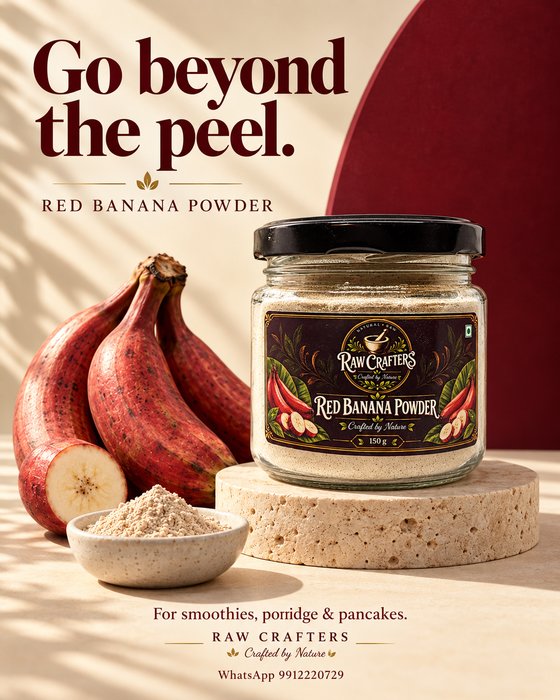 Red Banana Powder 150g